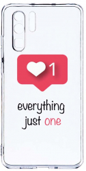 Husa Bestcase Compatibila cu Huawei P30 Pro Love Notification 2MM Soft Silicon prot cam T 184 