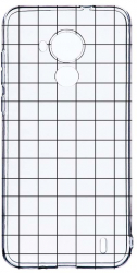 Husa Bestcase compatibila cu Nokia C30 Grid 2MM Soft Silicon prot cam T 15 