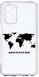 Husa Bestcase compatibila cu OPPO A74 5G Adventure 2MM Soft Silicon prot cam T 734 