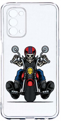 Husa Bestcase compatibila cu OPPO A54 5G Biker 2MM Soft Silicon prot cam T 822 