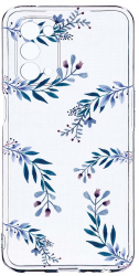 Husa Bestcase compatibila cu OPPO A74 5G Blue 2MM Soft Silicon prot cam T 116 