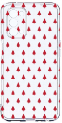 Husa Bestcase compatibila cu OPPO A74 5G Christmas 2MM Soft Silicon prot cam T 174 