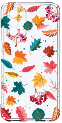 Husa Bestcase compatibila cu OPPO A93 5G Feathers Color 2MM Soft Silicon prot cam T 99 