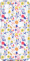 Husa Bestcase compatibila cu OPPO A93 5G Flower Pattern 2MM Soft Silicon prot cam T 955 