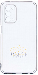 Husa Bestcase compatibila cu OPPO A93 5G Little Daisy Flowers 2MM Soft Silicon prot cam T 642 