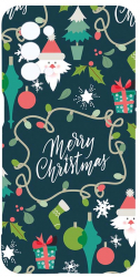 Husa Bestcase compatibila cu OPPO A74 5G Merry Christmas 2MM Soft Silicon prot cam T 6 