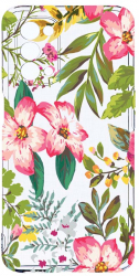 Husa Bestcase compatibila cu OPPO A93 5G Pastel Colors Collection Flowers 2MM Soft Silicon prot cam T 510 