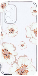Husa Bestcase compatibila cu OPPO A93 5G Pastel Colors - Flowers 2MM Soft Silicon prot cam T 499 
