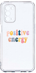 Husa Bestcase compatibila cu OPPO A93 5G Positive Energy 2MM Soft Silicon prot cam T 479 