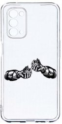 Husa Bestcase compatibila cu OPPO A54 5G Shot 2MM Soft Silicon prot cam T 802 