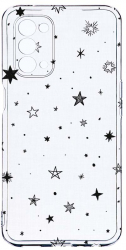 Husa Bestcase compatibila cu OPPO A74 5G Stars 2MM Soft Silicon prot cam T 143 