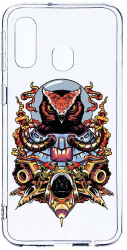 Husa Bestcase Compatibila cu Samsung Galaxy A20e Astronaut Owl 2MM Soft Silicon prot cam T 817 