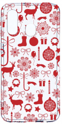 Husa Bestcase Compatibila cu Samsung Galaxy A20e Christmas Pattern 2MM Soft Silicon prot cam T 7 