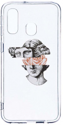 Husa Bestcase Compatibila cu Samsung Galaxy A20e David Statue 2MM Soft Silicon prot cam T 731 