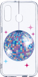 Husa Bestcase Compatibila cu Samsung Galaxy A20e Disco Ball 2MM Soft Silicon prot cam T 1006 