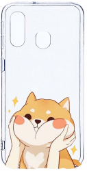 Husa Bestcase Compatibila cu Samsung Galaxy A20e Emoji - Sweet Cat 2MM Soft Silicon prot cam T 596 