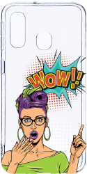 Husa Bestcase Compatibila cu Samsung Galaxy A20e Girl Boss 2MM Soft Silicon prot cam T 1010 