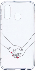 Husa Bestcase Compatibila cu Samsung Galaxy A20e Love 2MM Soft Silicon prot cam T 744 