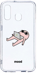 Husa Bestcase Compatibila cu Samsung Galaxy A20e Meme Mood 2MM Soft Silicon prot cam T 659 