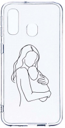 Husa Bestcase Compatibila cu Samsung Galaxy A20e Mother Love 2MM Soft Silicon prot cam T 747 