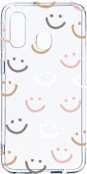 Husa Bestcase Compatibila cu Samsung Galaxy A20e Smile Please 2MM Soft Silicon prot cam T 985 