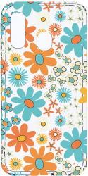 Husa Bestcase Compatibila cu Samsung Galaxy A20e Spring Flowers 2MM Soft Silicon prot cam T 967 