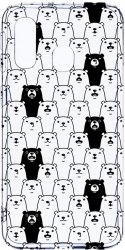 Husa Bestcase Compatibila cu Samsung Galaxy A20e Teddy Bear Pattern 2MM Soft Silicon prot cam T 1028 
