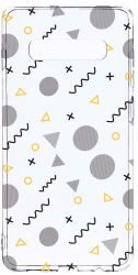 Husa Bestcase Compatibila cu Samsung Galaxy S10e Abstract 2MM Soft Silicon prot cam T 74 