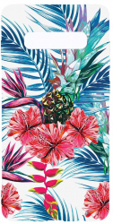 Husa Bestcase Compatibila cu Samsung Galaxy S10e Bopical Ananas 2MM Soft Silicon prot cam T 221 