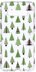 Husa Bestcase Compatibila cu Samsung Galaxy S10 Plus Christmas Tree Shapes 2MM Soft Silicon prot cam T 872 