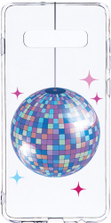 Husa Bestcase Compatibila cu Samsung Galaxy S10e Disco Ball 2MM Soft Silicon prot cam T 1006 