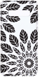 Husa Bestcase Compatibila cu Samsung Galaxy S10e Flower Pattern 2MM Soft Silicon prot cam T 76 