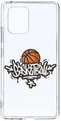 Husa Bestcase Compatibila cu Samsung Galaxy S10 Lite Basketball 2MM Soft Silicon prot cam T 792 