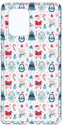Husa Bestcase Compatibila cu Samsung Galaxy S10 Lite Christmas Ornaments 2MM Soft Silicon prot cam T 876 