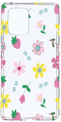 Husa Bestcase Compatibila cu Samsung Galaxy S10 Lite Flowers 2MM Soft Silicon prot cam T 687 