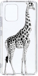 Husa Bestcase Compatibila cu Samsung Galaxy S10 Lite Giraffe 2MM Soft Silicon prot cam T 175 