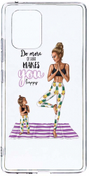 Husa Bestcase Compatibila cu Samsung Galaxy S10 Lite Girl Mom 2MM Soft Silicon prot cam T 560 