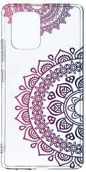 Husa Bestcase Compatibila cu Samsung Galaxy S10 Lite Lace color 2MM Soft Silicon prot cam T 63 