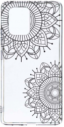Husa Bestcase Compatibila cu Samsung Galaxy S10 Lite Non Figurative Flowers 2MM Soft Silicon prot cam T 117 