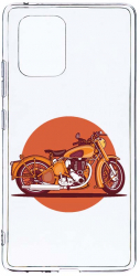Husa Bestcase Compatibila cu Samsung Galaxy S10 Lite Retro Bike 2MM Soft Silicon prot cam T 818 