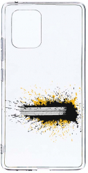 Husa Bestcase Compatibila cu Samsung Galaxy S10 Lite Tire Tracks 2MM Soft Silicon prot cam T 821 