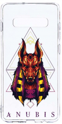 Husa Bestcase Compatibila cu Samsung Galaxy S10e Mythology Anubis 2MM Soft Silicon prot cam T 286 