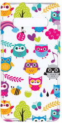 Husa Bestcase Compatibila cu Samsung Galaxy S10 Plus Owl 2MM Soft Silicon prot cam T 43 