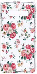 Husa Bestcase Compatibila cu Samsung Galaxy S10e Pastel Colors Collection Flowers 2MM Soft Silicon prot cam T 511 