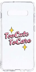 Husa Bestcase Compatibila cu Samsung Galaxy S10 Plus Too Cute 2MM Soft Silicon prot cam T 488 