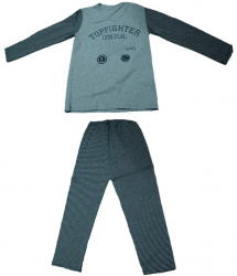 Pijama pentru baieti Sevim 4915-128 Gri 