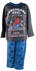 Pijama pentru baieti Sun City Spider Man HS2042G-98-cm Gri 