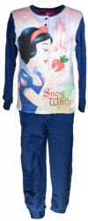 Pijama pentru fete Sun City Alba ca Zapada HQ7355B-128-cm Bleumarin 