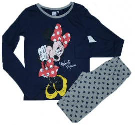 Pijama pentru fete Sun City Minnie Mouse HQ3599-164 Bleumarin 