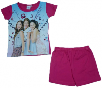 Pijama pentru fete Violetta Setino 830-859F-116 Fucsia 